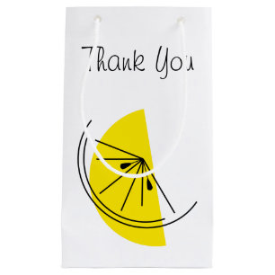 Citrus Lemon Tack-presentpåse liten