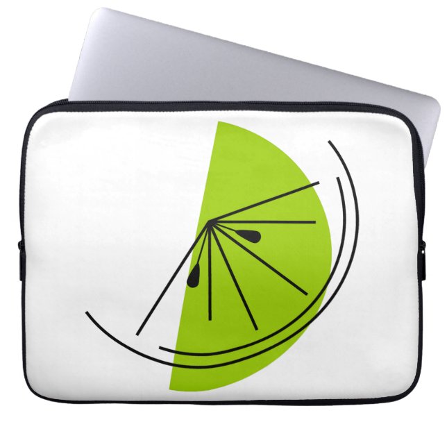 Citrus Lime laptop sleeve (Framsidan)