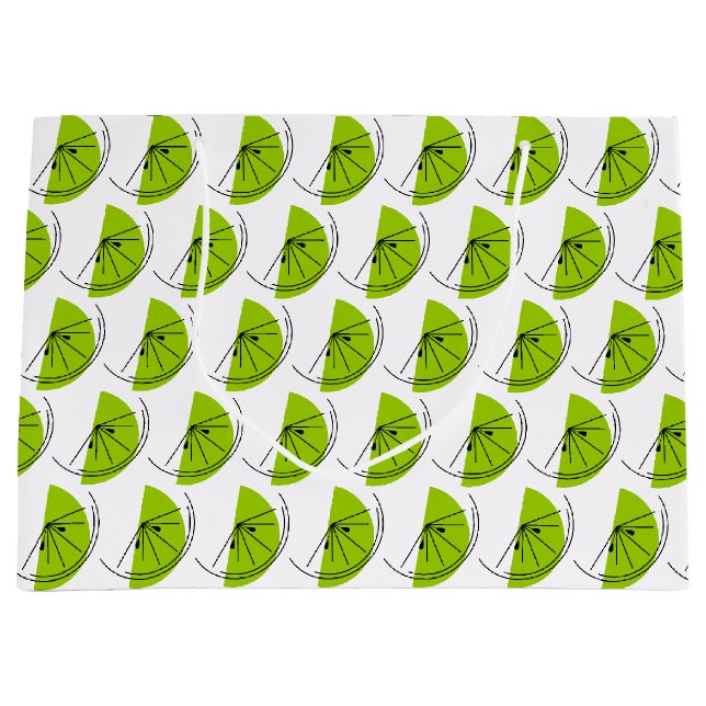 Citrus Lime Multi-presentpåse stor (Framsidan)