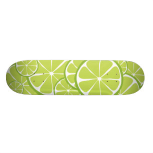 Citrus limefruktSkateboard för sommar Mini Skateboard Bräda 18,5 Cm