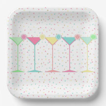 Citrus Martini Cocktail Konfettifirande Celebratio