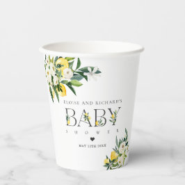 Citrus Mediterranean Botanical Baby Shower