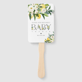 Citrus Mediterranean Botanical Baby Shower