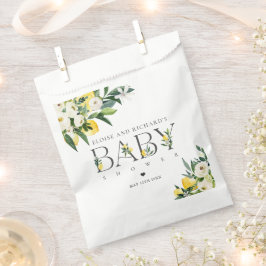 Citrus Mediterranean Botanical Baby Shower