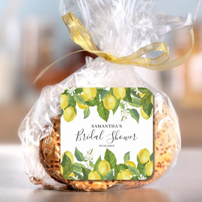 Citrus-Möhippa Fyrkantigt Klistermärke (Skapare uppladdad)