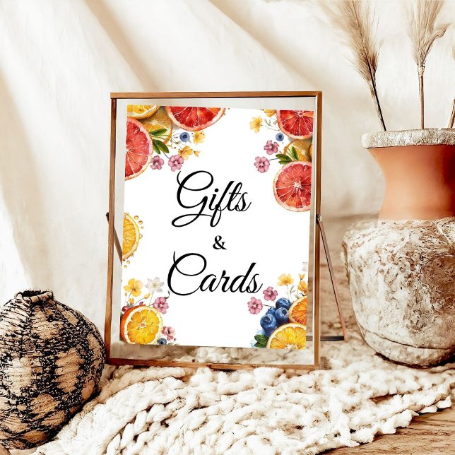 Citrus Möhippa Gifts & Cards Bord Sign Poster (Skapare uppladdad)