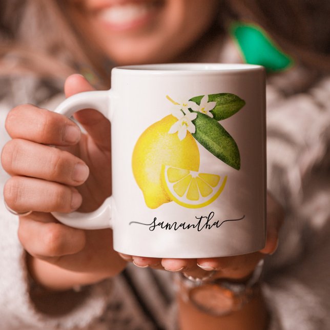 Citrus Monogram Kaffemugg (Skapare uppladdad)