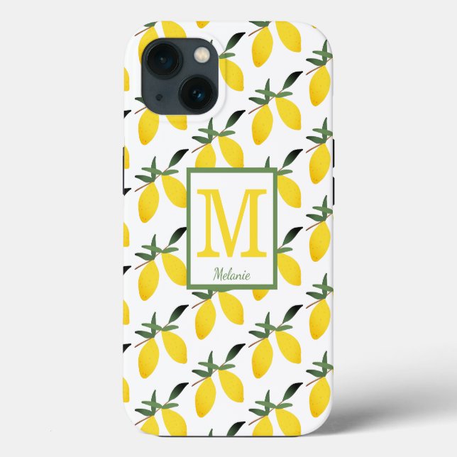 Citrus Monogram Namn (Baksida)
