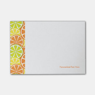 Citrus Mönster 2 Post-it Block