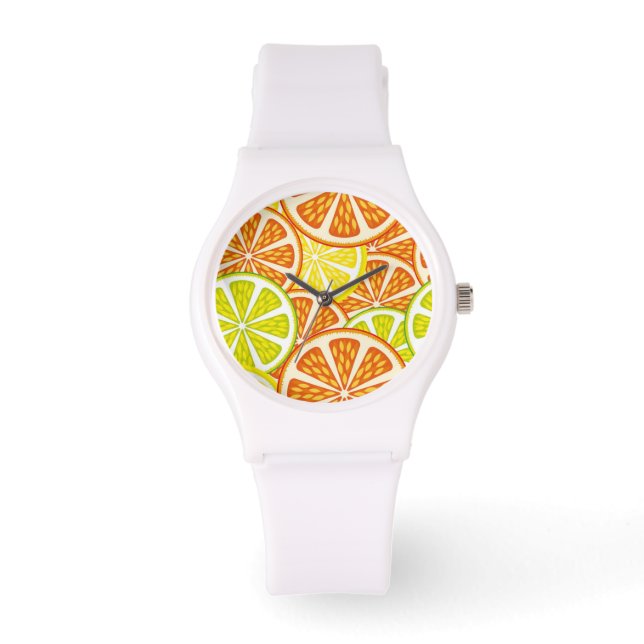 Citrus mönster armbandsur (Framsida)