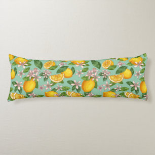 Citrus Mönster Body Pillow Kroppskudde