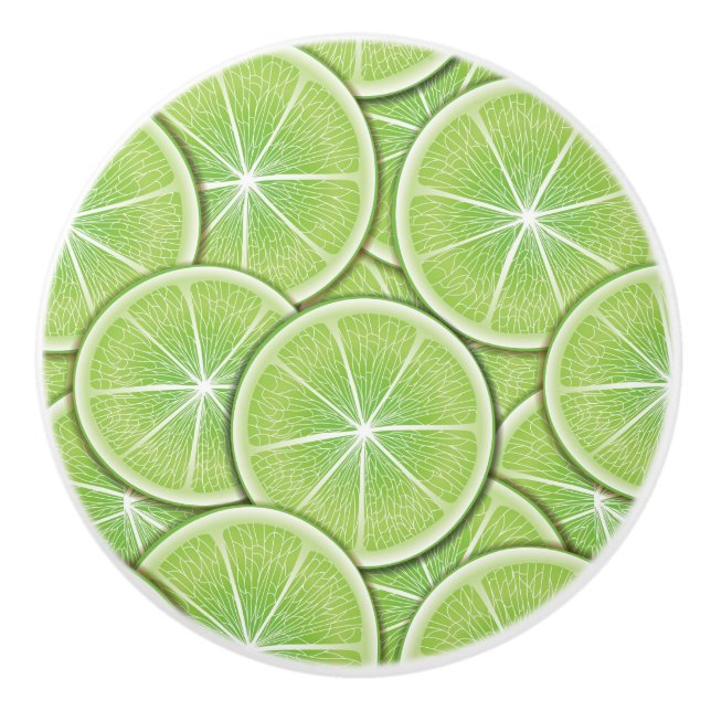 Citrus Mönster Knopp (Framsidan)