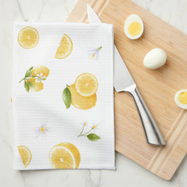 Citrus Mönster Kökshandduk