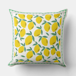 Citrus Mönster Kudde