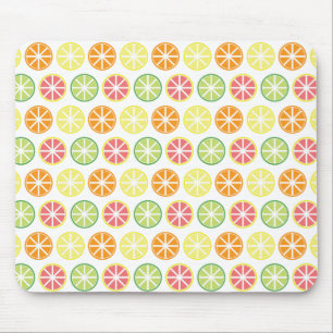 Citrus Mönster Mousepad Musmatta