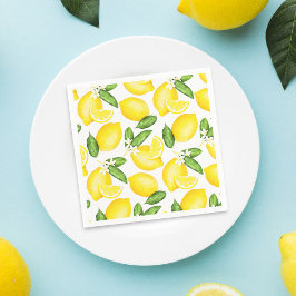 Citrus Mönster Pappersservett