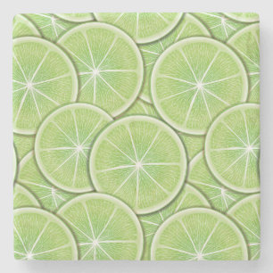 Citrus Mönster Underlägg Sten