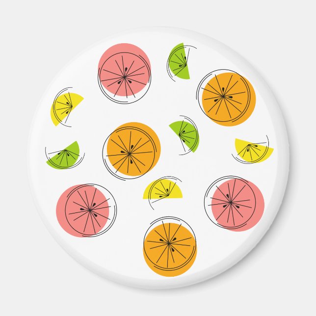 Citrus Multi magnet round (Framsidan)
