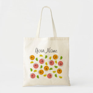 Citrus Multi Namn tothe bag Tygkasse