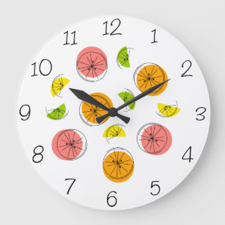 Citrus Multi Numbers klocka runt