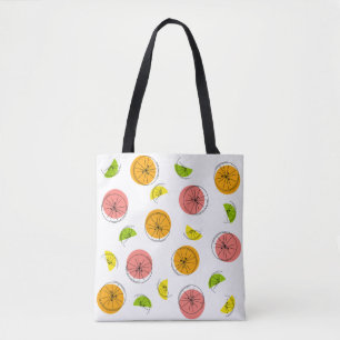Citrus Multi över hela världen Tygkasse