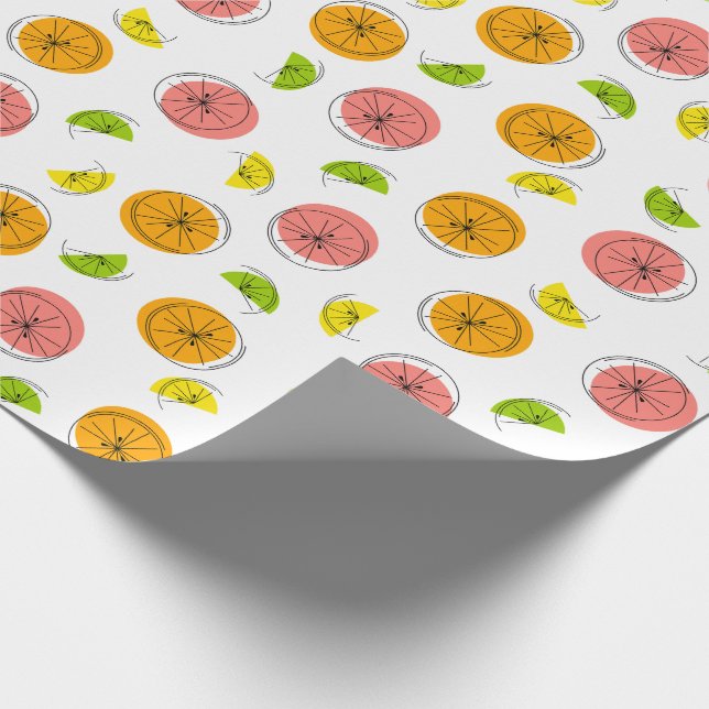 Citrus Multi Presentpapper (Hörn)