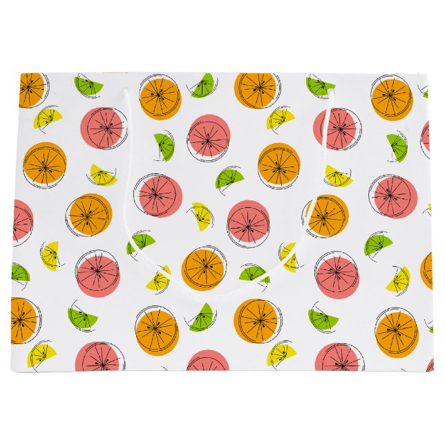 Citrus Multi-presentpåse stor (Framsidan)