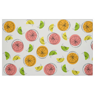 Citrus Multi-utskrift Tyg