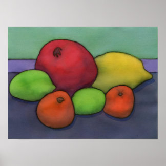 Citrus- och granatPoster Poster