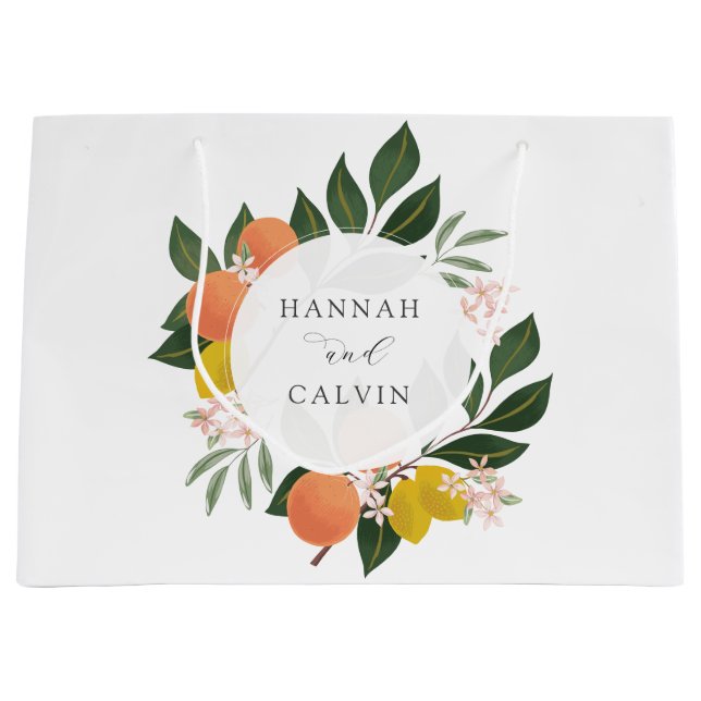 Citrus- och grönbröllop (Framsidan)