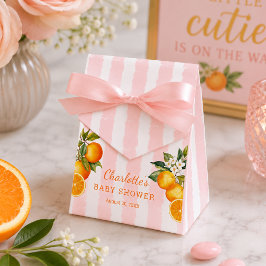 Citrus Orange Baby Shower Tack vare Presentaskar