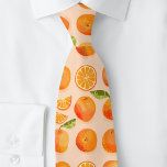Citrus Orange Fruit Roligt Slips<br><div class="desc">Roligt och orange av citrusfrukter mönster på  rosa. Uppfriskande! Originalkonst av Nic Squirrell.</div>