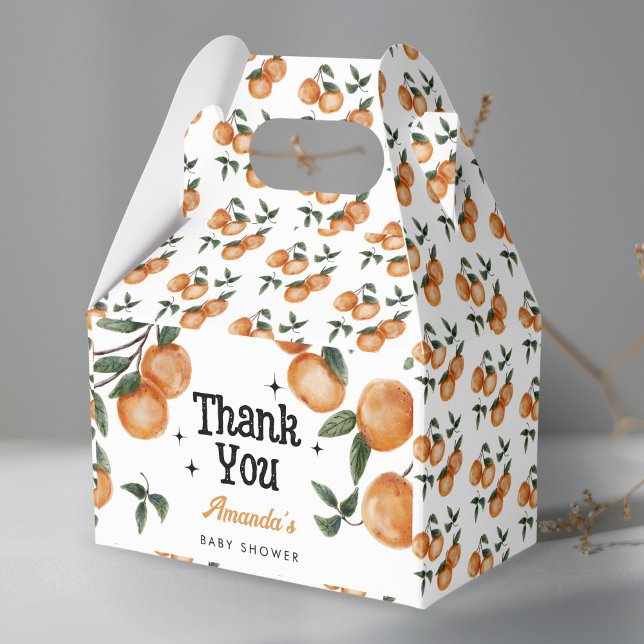 Citrus Orange Little Cutie Tack Presentaskar (Skapare uppladdad)