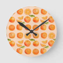 Citrus Orange Mönster