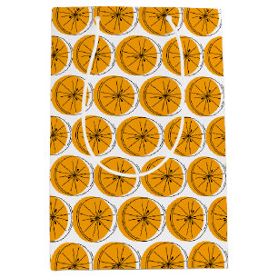 Citrus Orange Multi presentpåse medium