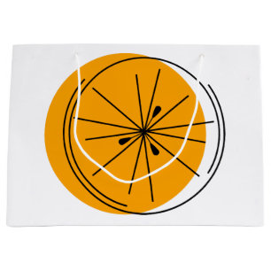 Citrus Orange-presentpåse stor
