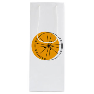 Citrus Orange presentpåse vin