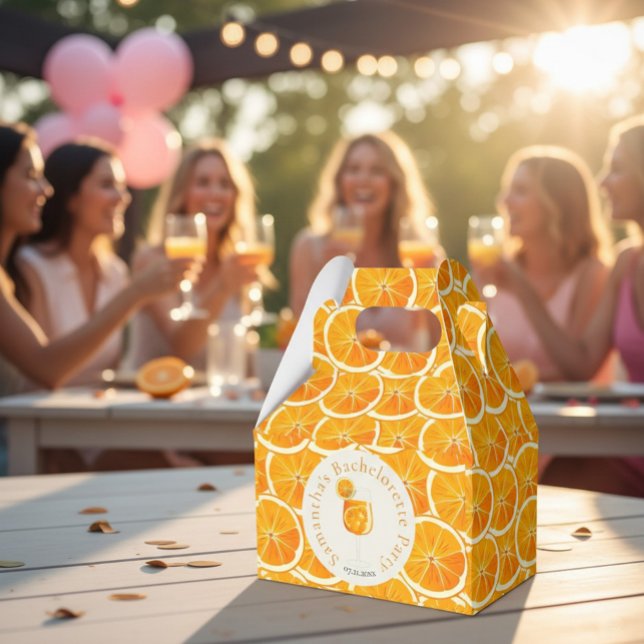 Citrus Orange Skiva Förmånslåda Presentaskar (Skapare uppladdad)