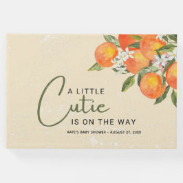 Citrus-Orangen är på väg mot en liten kutym Gästböcker