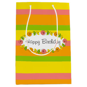 Citrus Oval Rand Classic Birthday medium