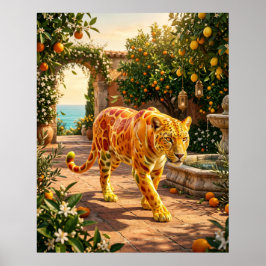 Citrus Panther Grove Poster