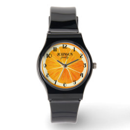 Citrus Personlig Family Namn Watch Armbandsur