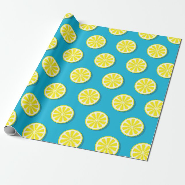 Citrus Presentpapper (Utrullad)