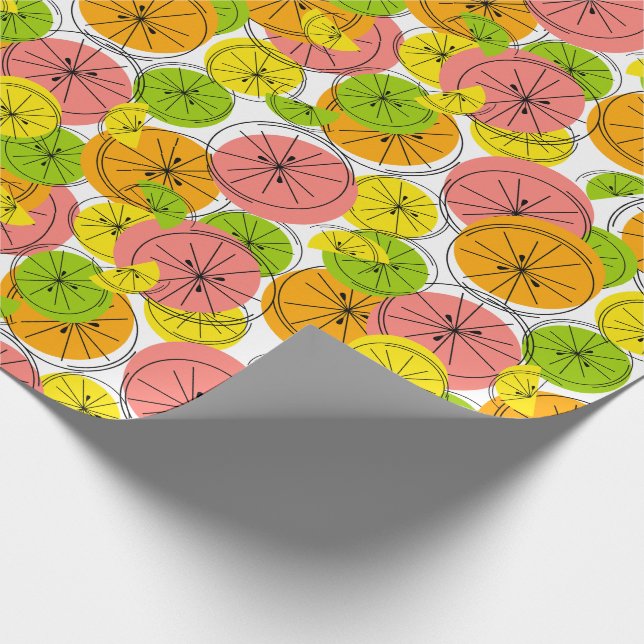 Citrus Presentpapper (Hörn)