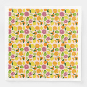 Citrus Print Pappersservett