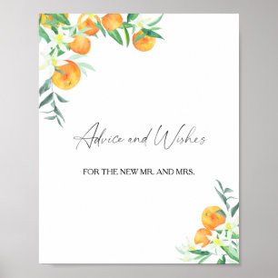 Citrus - Råd och önskningar för nygifta Poster