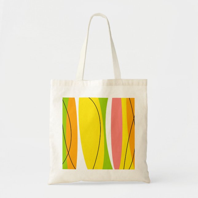 Citrus Rand tote bag Tygkasse (Framsidan)