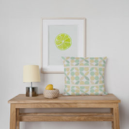 Citrus Retro, citron/citron Kudde