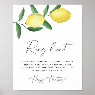 Citrus - Ringjakt bröllopsdusch spel Poster