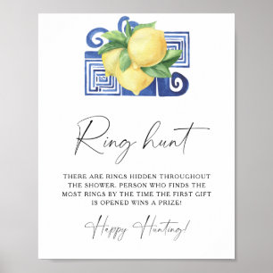 Citrus - Ringjakt bröllopsdusch spel Poster